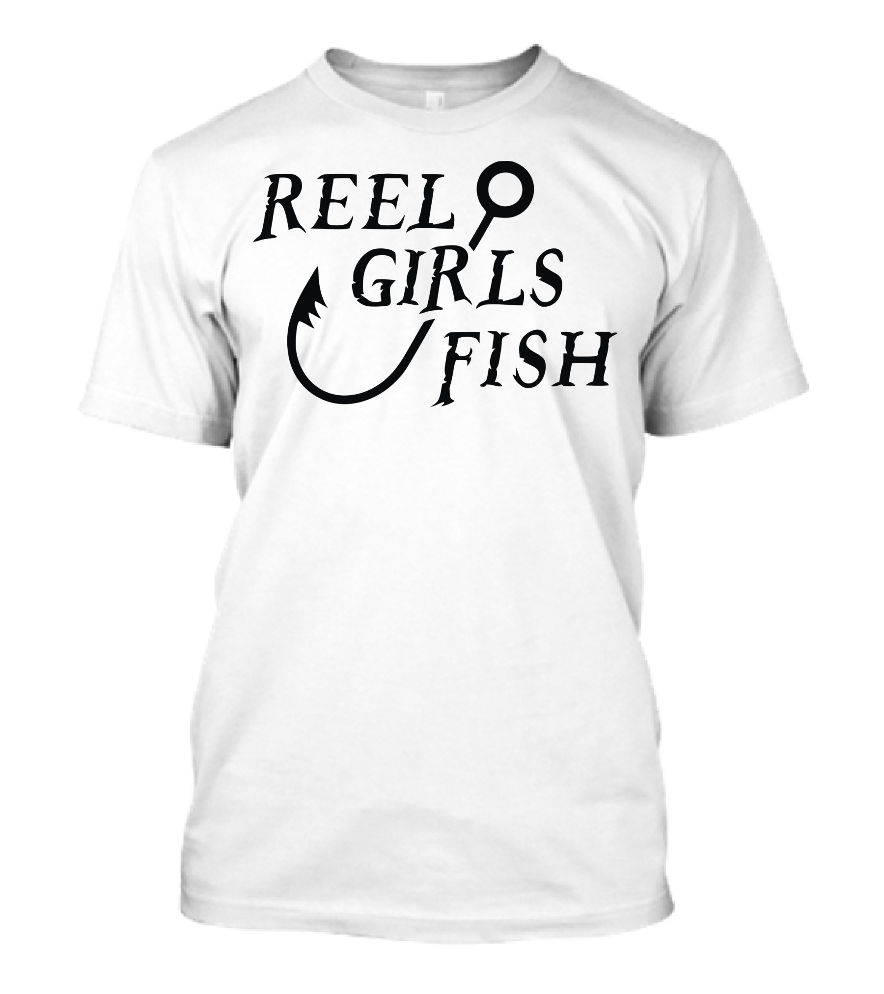 Reel Girls Fish Hook Enthusiasts T-Shirt