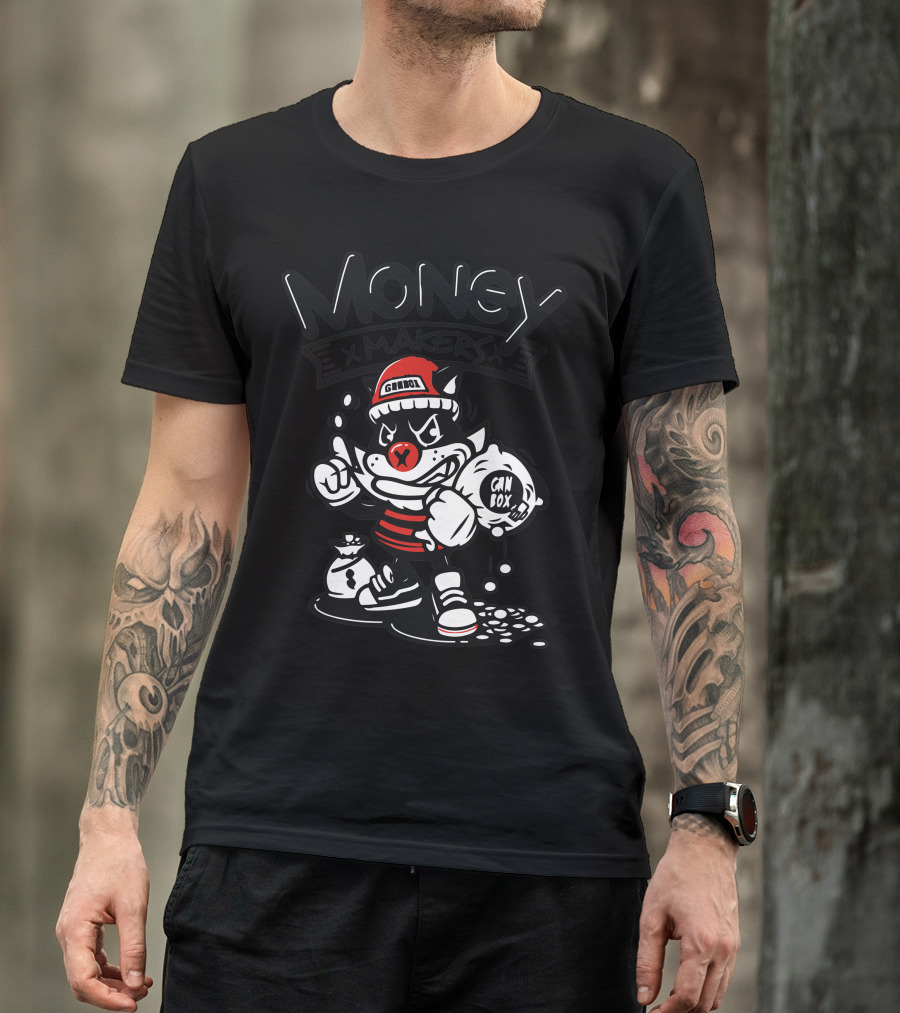 Money Makers Rich Cat Ghetto Ganbox T-Shirt