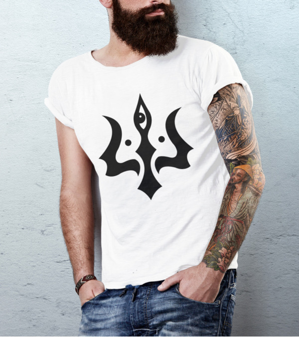 Rudra Trishul Third Eye Shiva T-Shirt