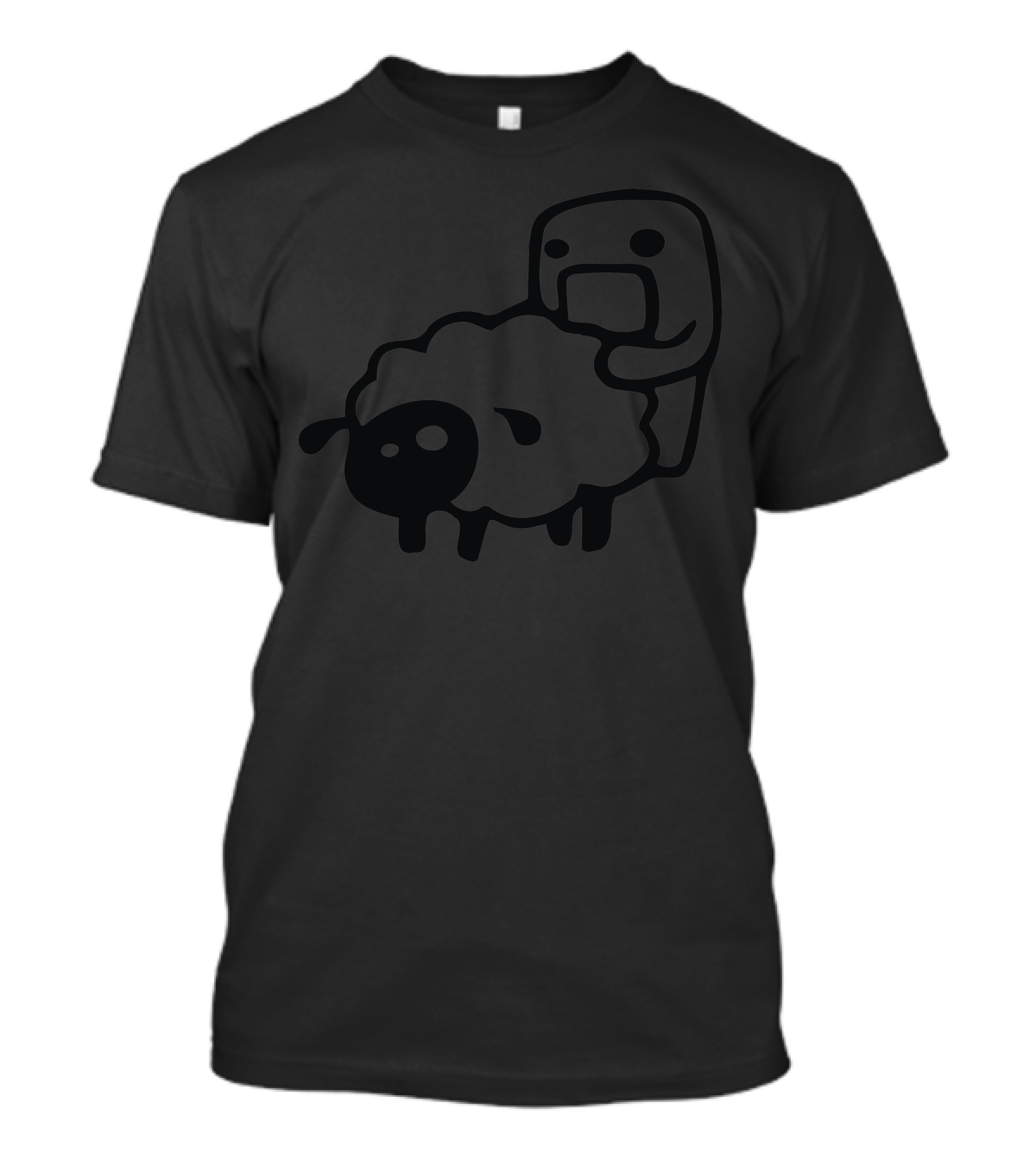 Sheep Shgger Minecraft Style Adventure T-Shirt