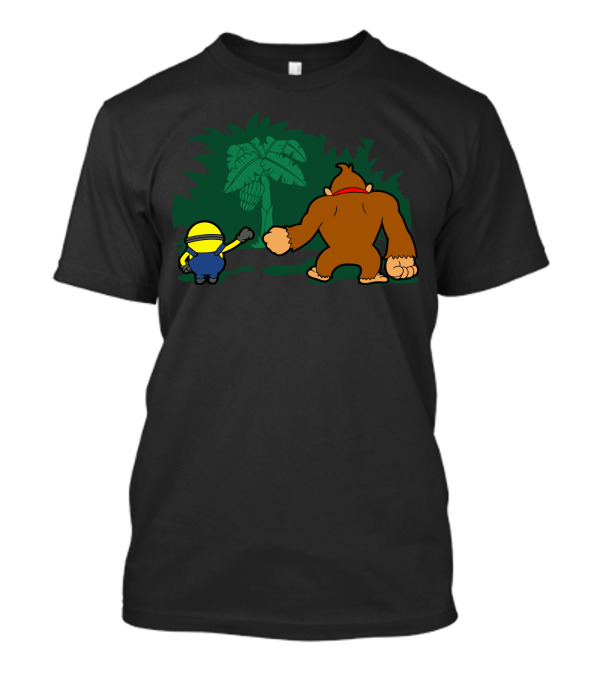 Minion And Donkey Kong Banana Adventure T-Shirt