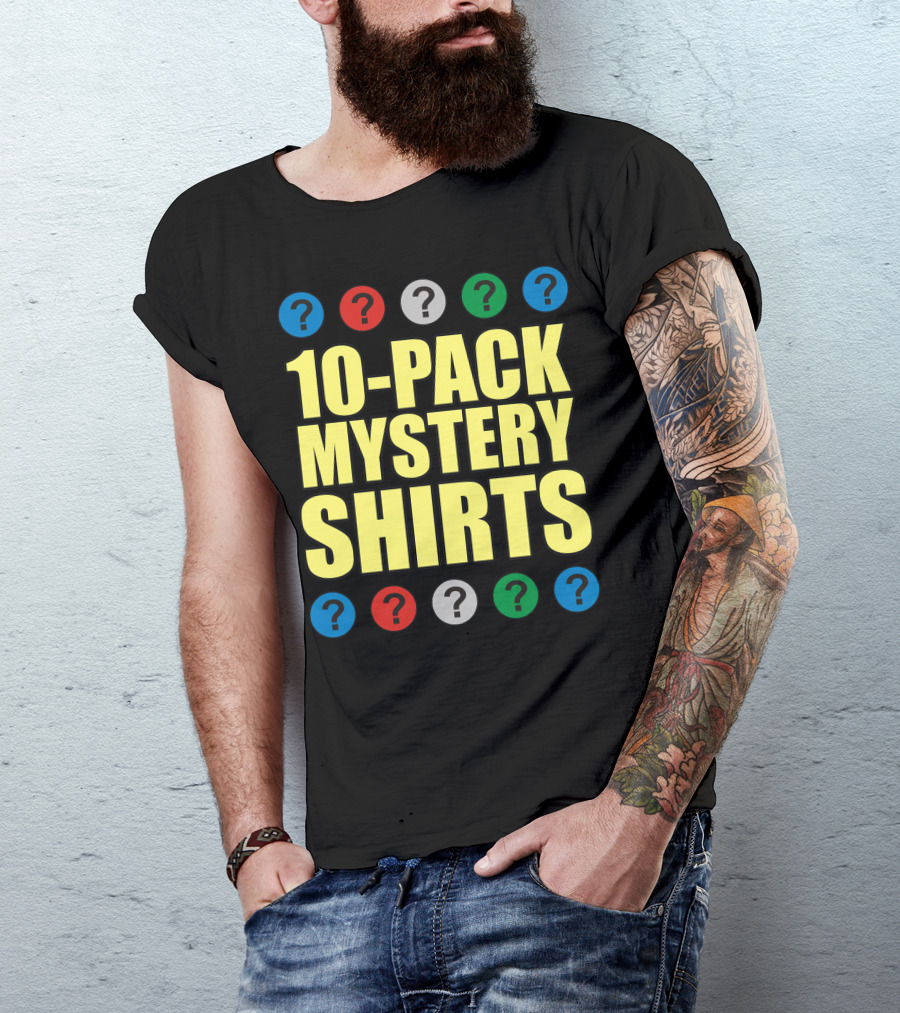 10-Pack Mystery Shirts Collection T-Shirt