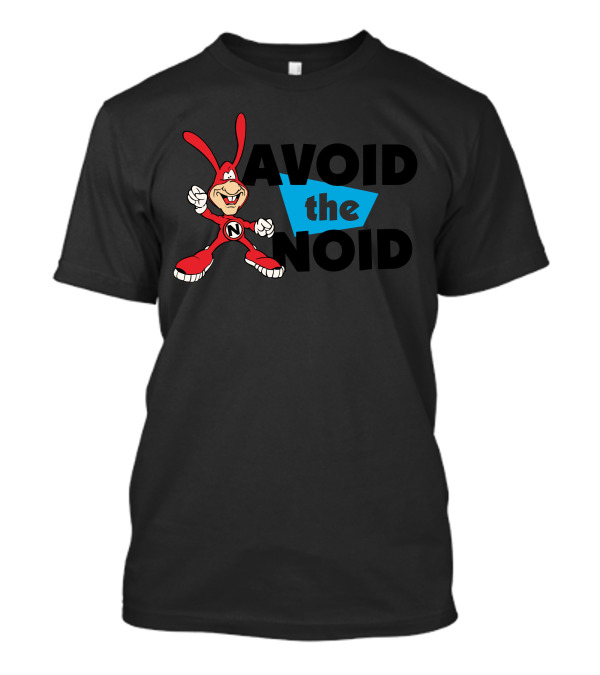Avoid The Noid Retro Domino's Pizza Campaign Character T-Shirt