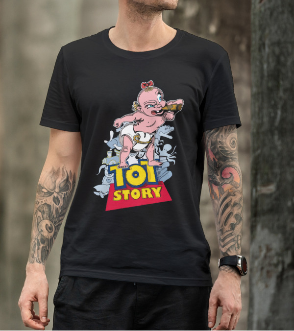 Tot Story Baby Power Herman T-Shirt