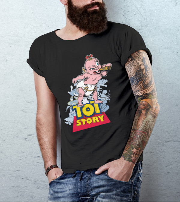 Tot Story Baby Power Herman T-Shirt