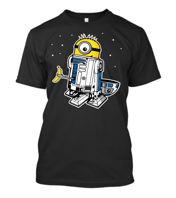 Bad Motivator Minion Droid Fusion T-Shirt