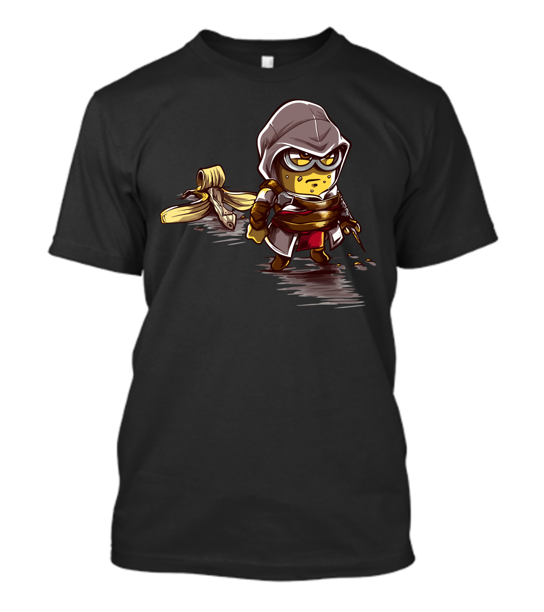 Banana Creed Assassin Parody Character T-Shirt