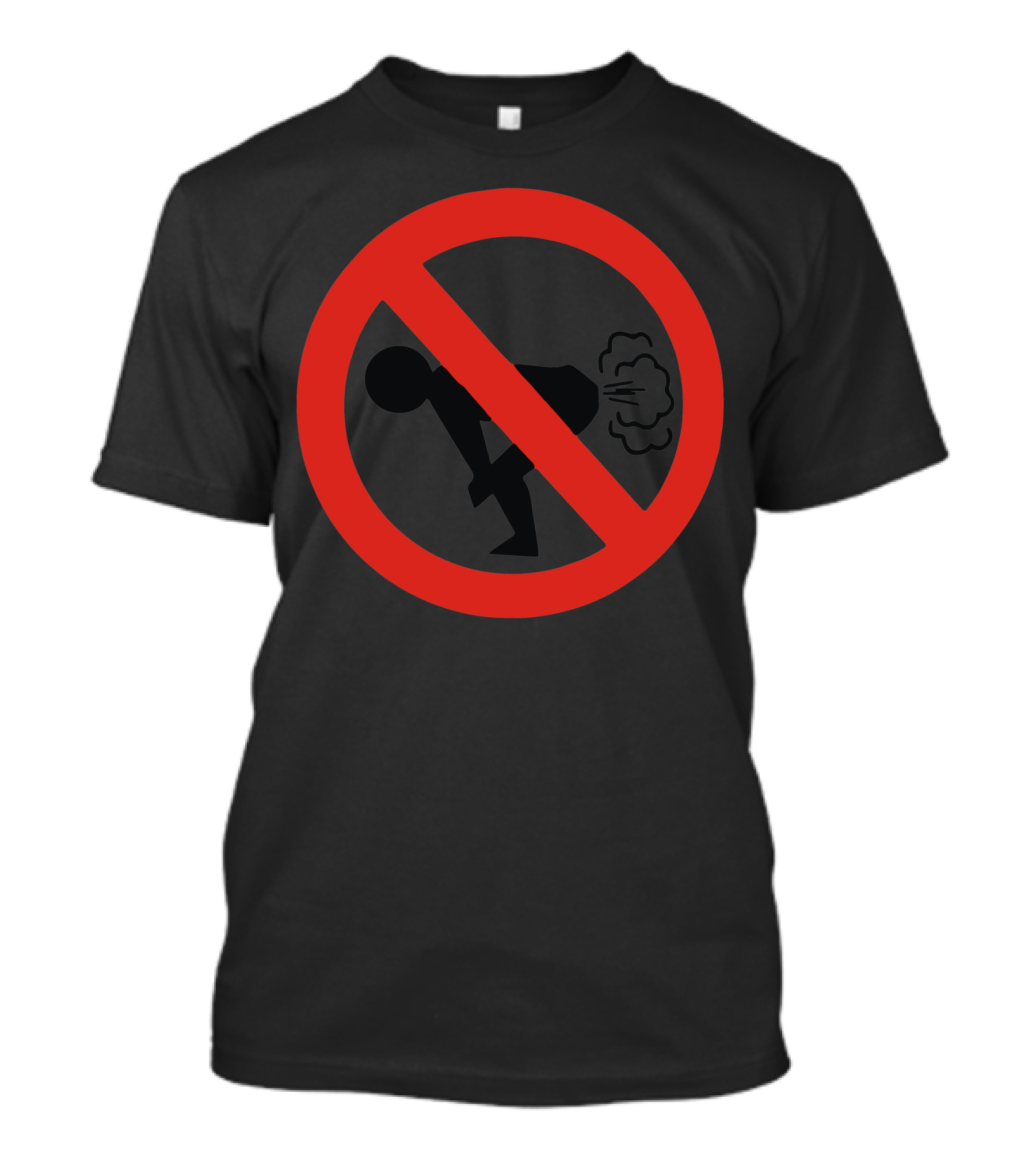 No Farting Allowed Sign T-Shirt