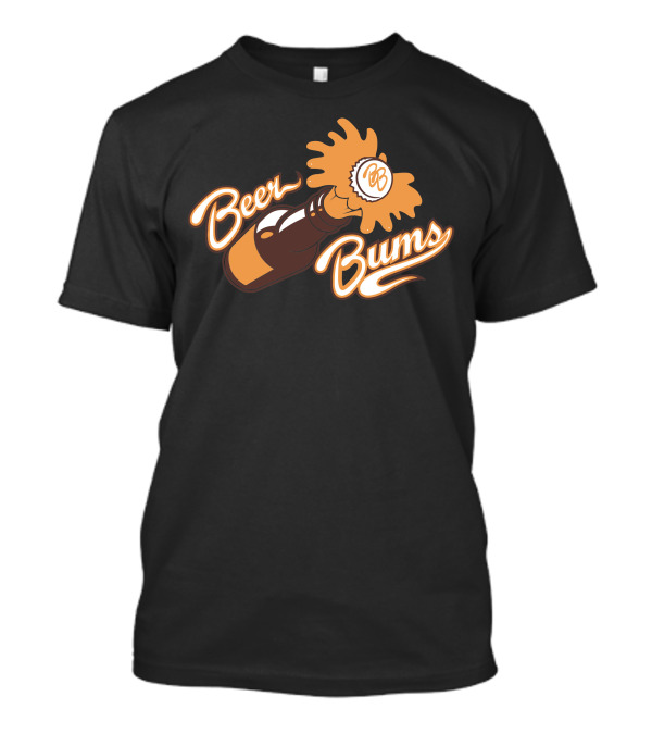 Beer Bums Bottle Cap Splash T-Shirt