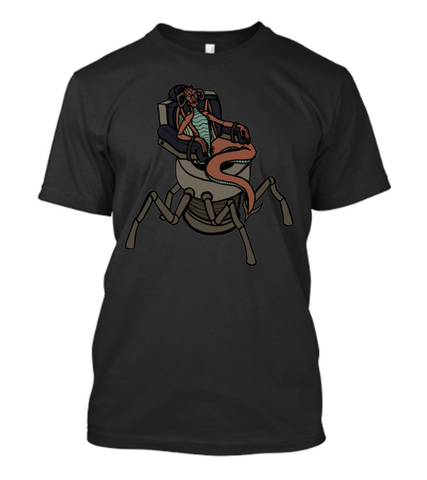 Belphegor Demon On Throne With Mechanical Spider Legs T-Shirt