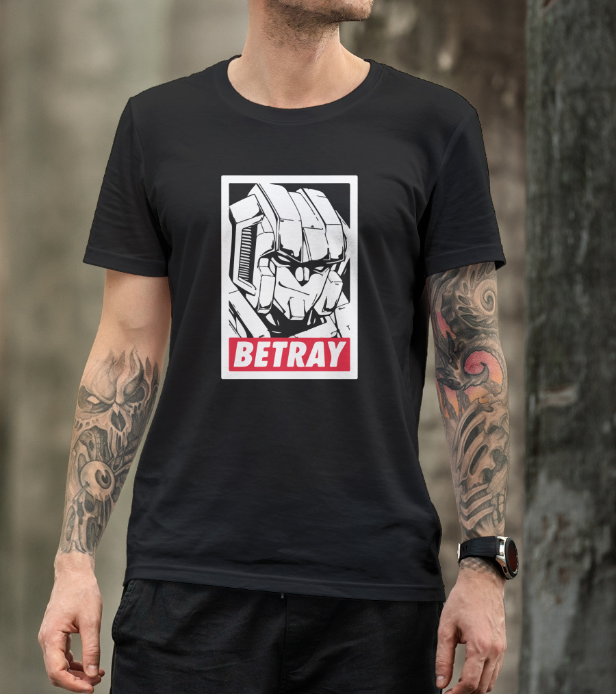 Betray Megatron Robot T-Shirt