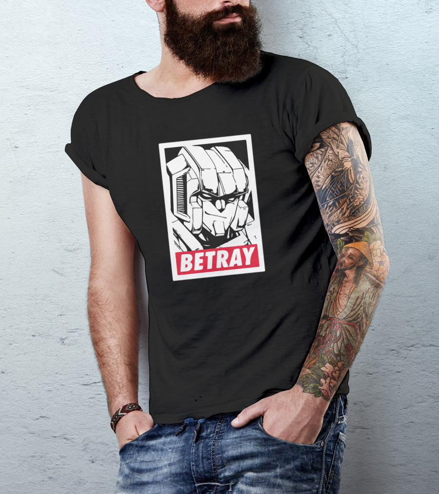 Betray Megatron Robot T-Shirt