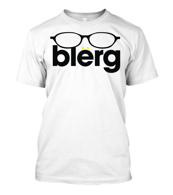 Blerg Glasses And Eyes T-Shirt