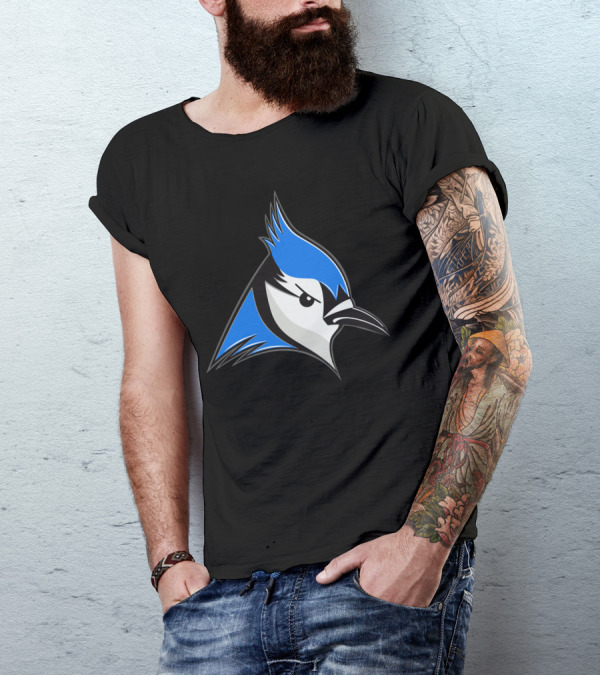 Blue Jay Bird Icon T-Shirt