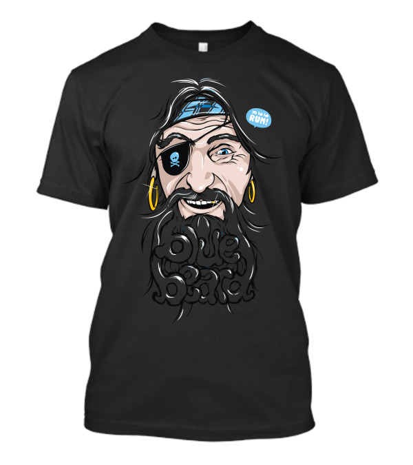 Yo Ho Ho Rum Blue Beard T-Shirt