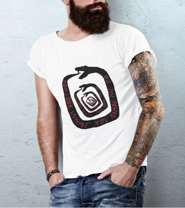 OOH LOOK WHAT YOU MADE ME DO Snake A285 T-Shirt
