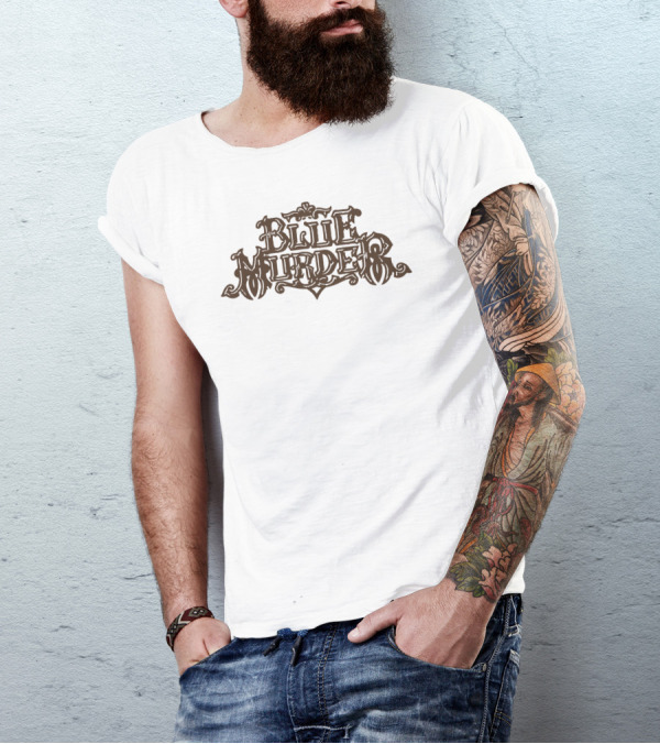 Blue Murder Ornate Gothic T-Shirt
