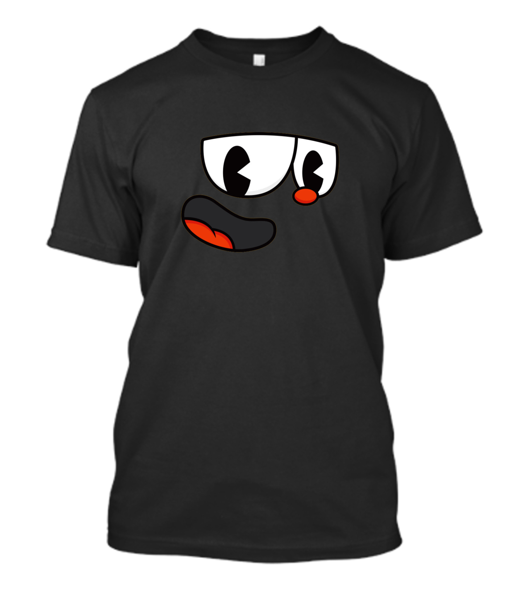 Cuphead Character Face Expression Icon T-Shirt