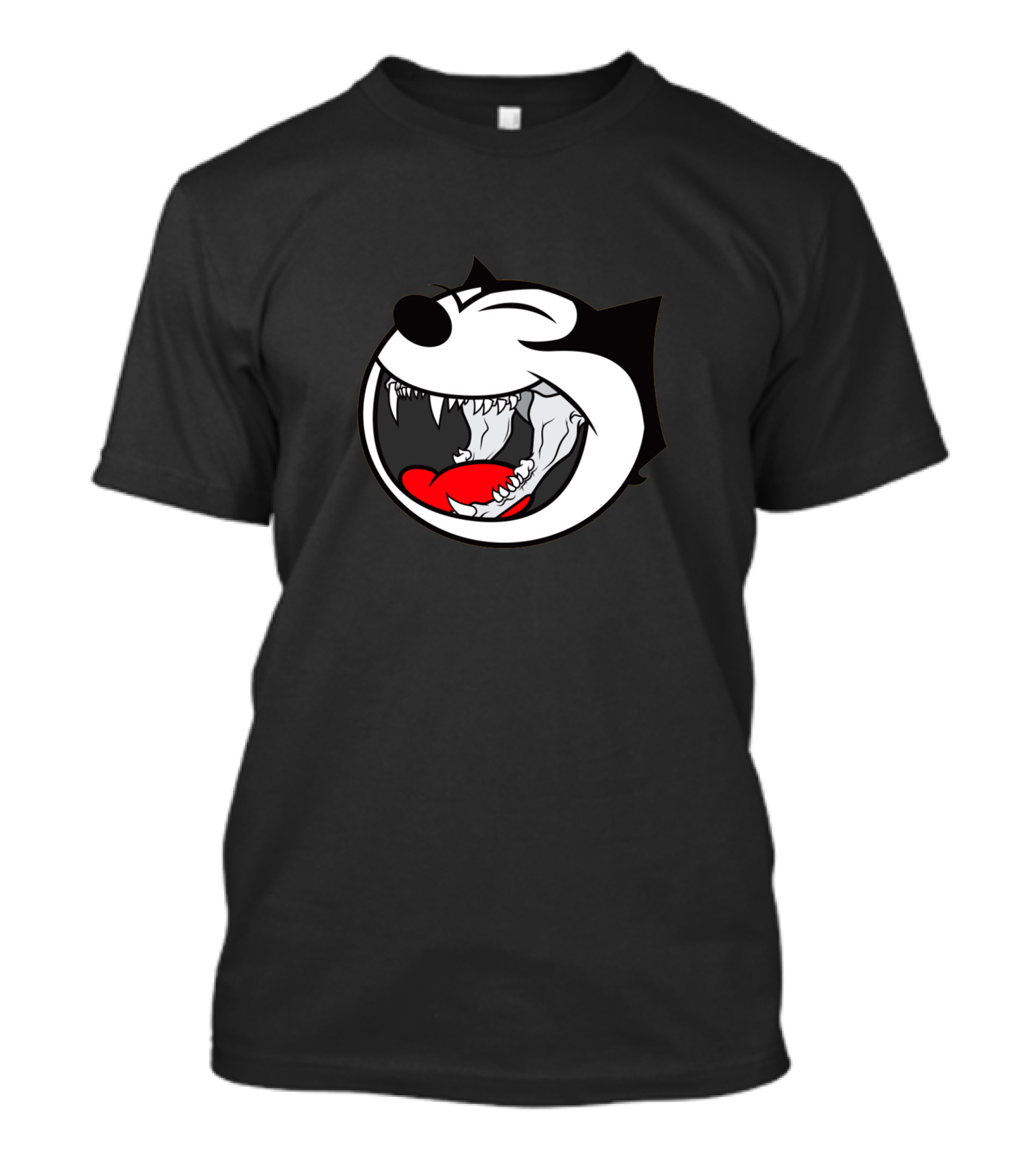 Felix The Cat Laughing Open Mouth T-Shirt