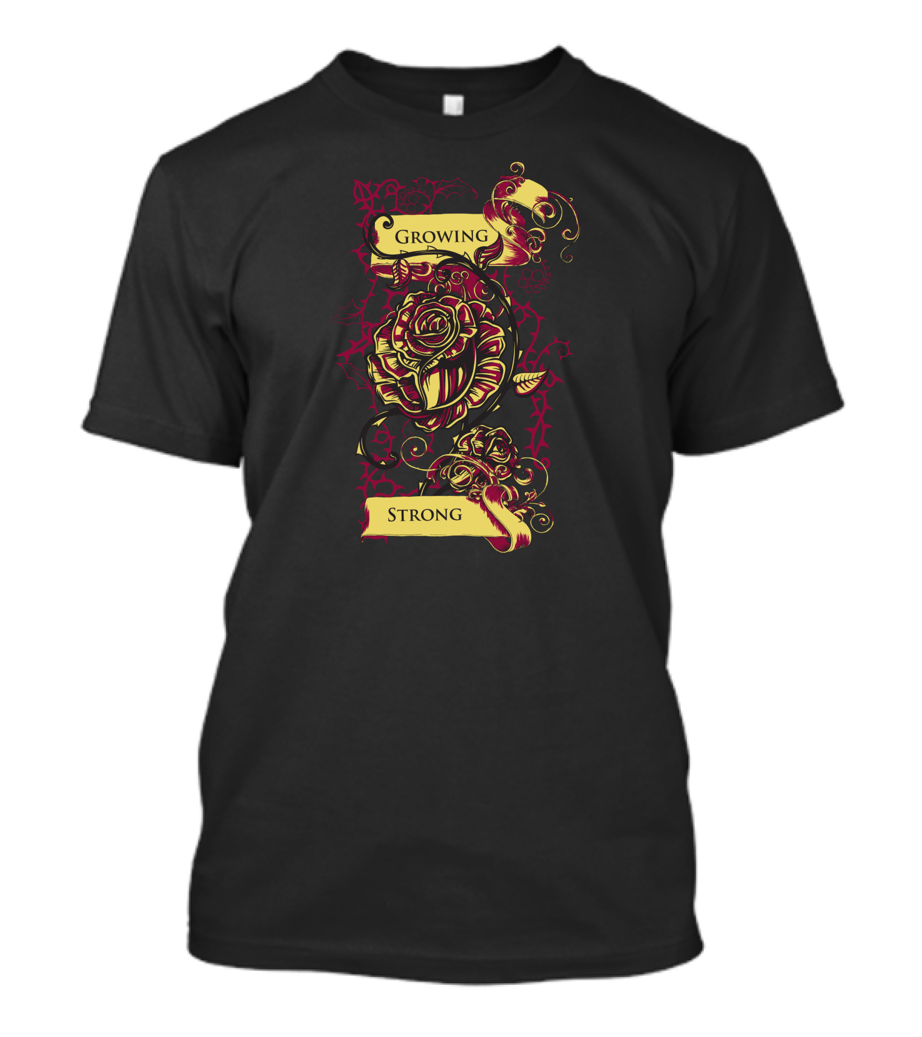 Growing Strong House Tyrell Floral Banner T-Shirt