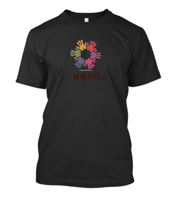 Hands Colorful Circular Unity T-Shirt