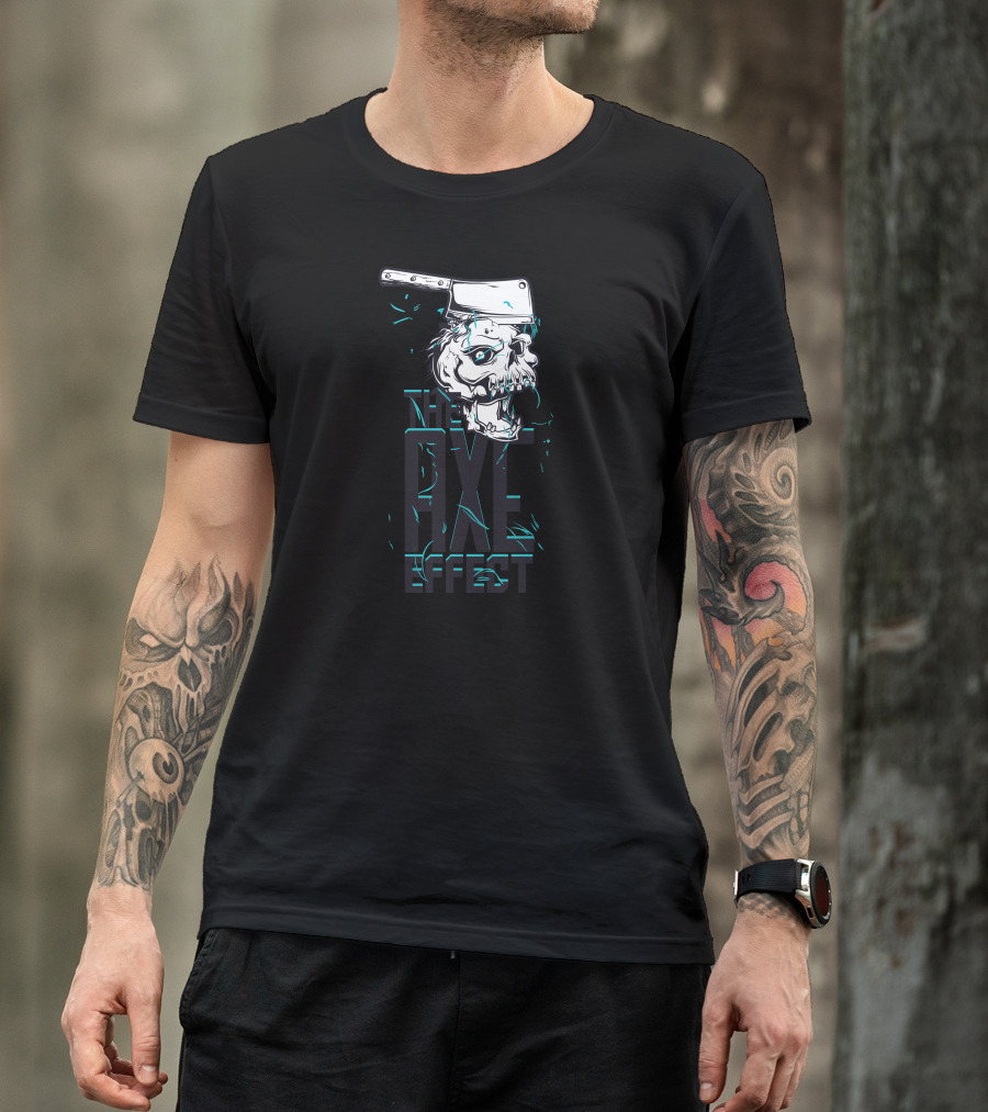 The Axe Effect Skull Cleaver T-Shirt