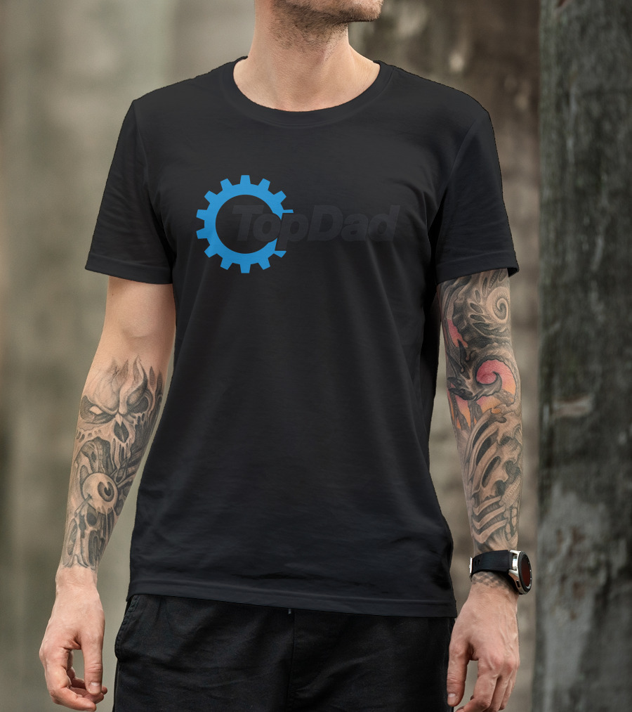 Top Dad Gear Symbol T-Shirt