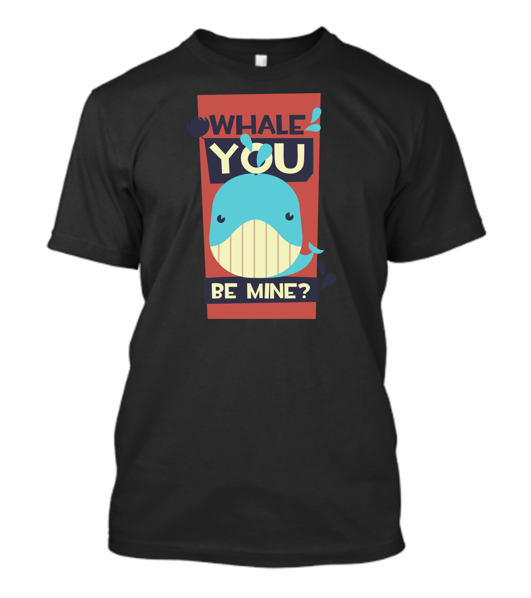 Whale You Be Mine Valentine’s Day Cute Whale T-Shirt