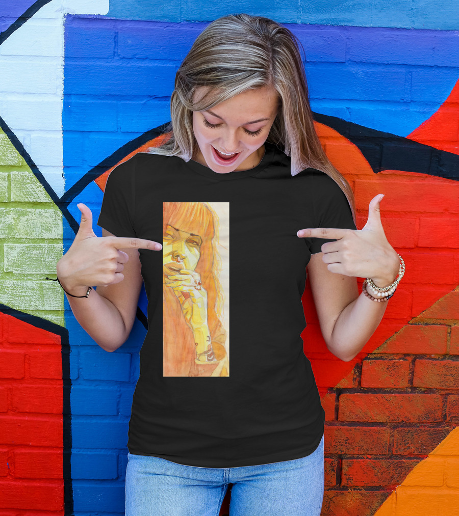 Woman Portrait In Warm Tones T-Shirt
