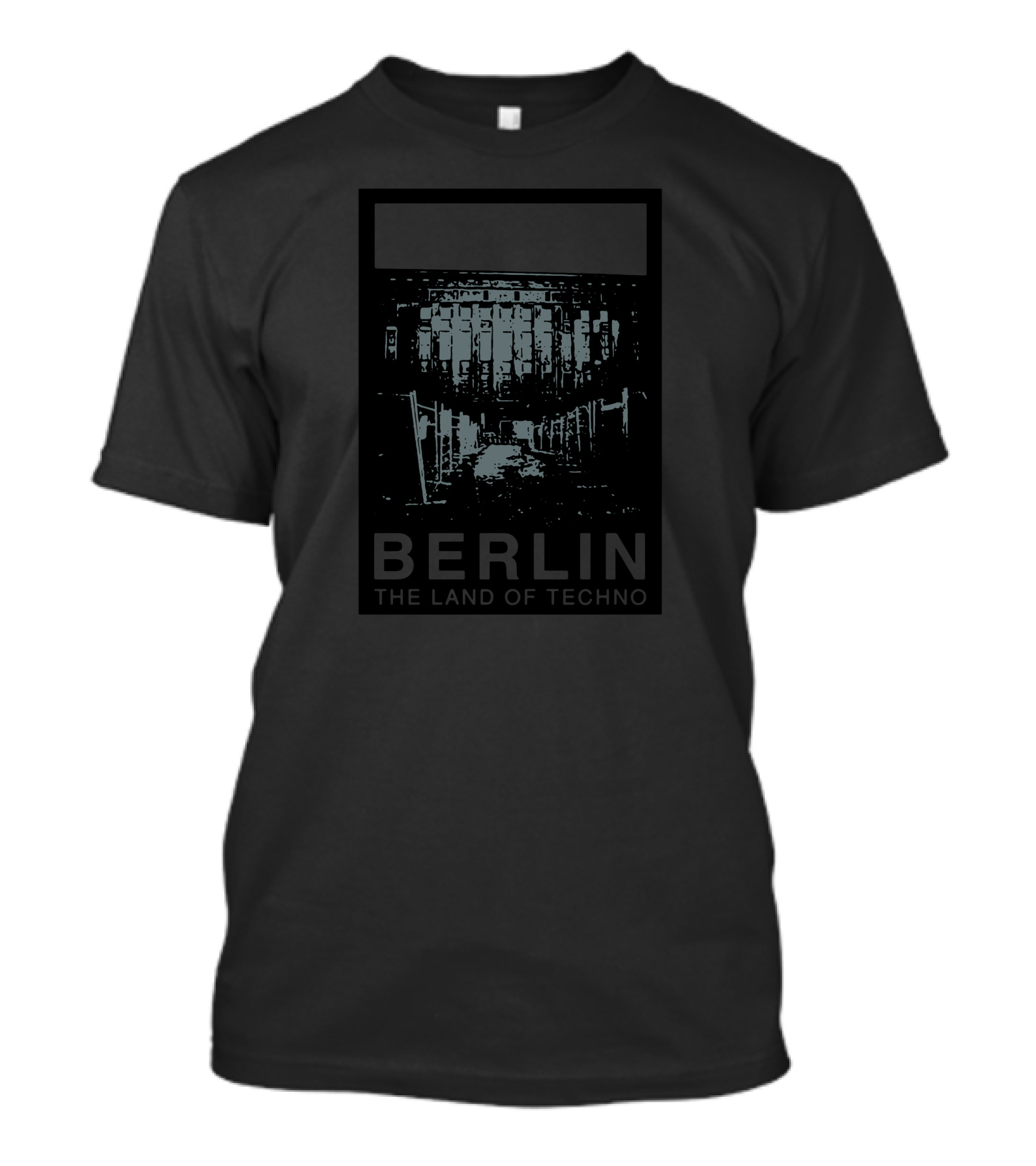Berlin The Land Of Techno Nightclub Architecture Essence T-Shirt