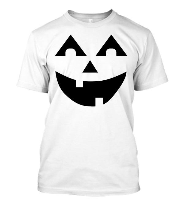 Hehe Jack-o'-Lantern Face Halloween T-Shirt