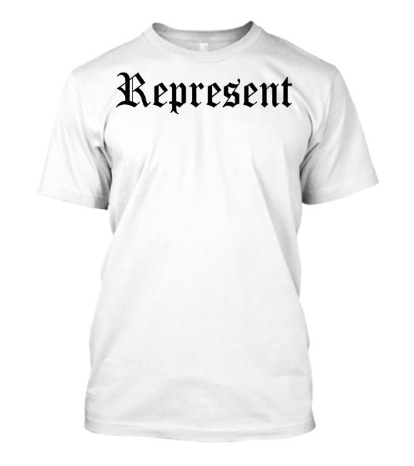 Represent Gothic Font Collection T-Shirt