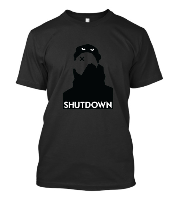 Shutdown Skepta Silhouette Logo Skepta Merch T-Shirt