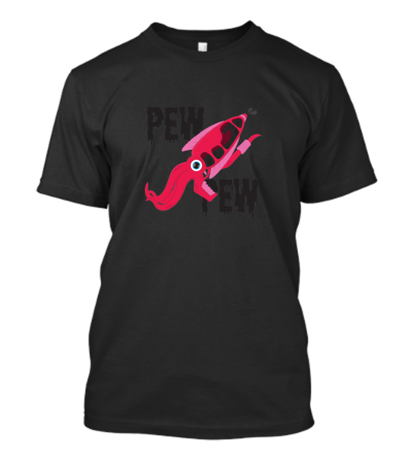 Squid Pistol Pew Pew T-Shirt