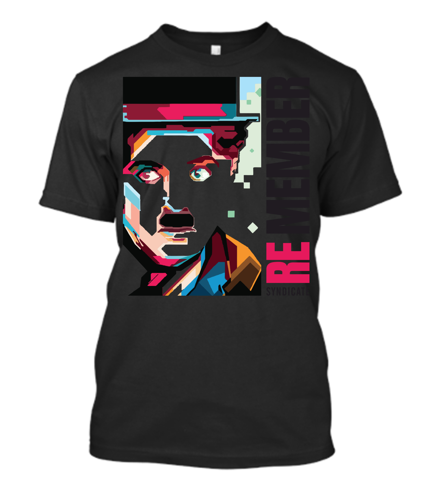 Remember Syndicate Colorful T-Shirt