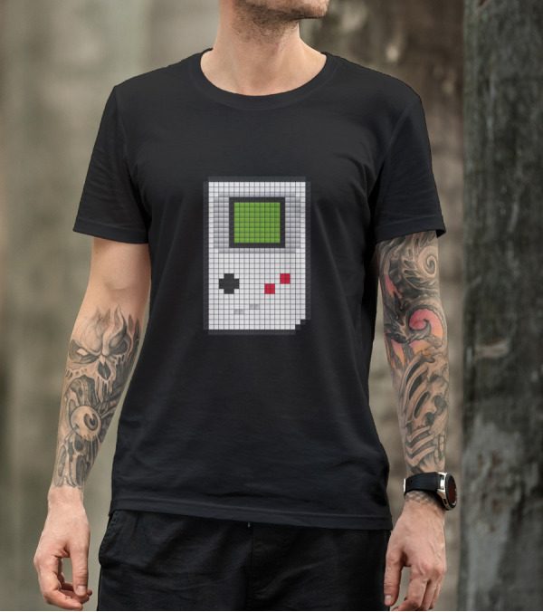 8 Bit Gameboy Pixel Art Retro Handheld Console T-Shirt