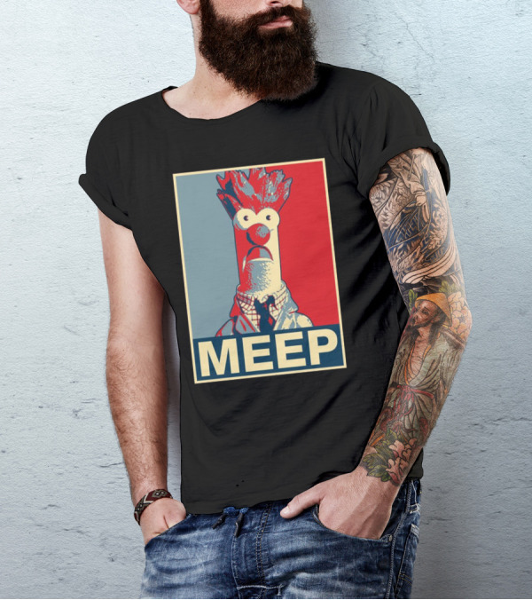 Beaker Meep Ideal Birthday Present With Iconic Pop T-Shirt