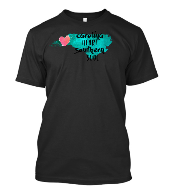 Carolina Heart Southern Soul State Love T-Shirt