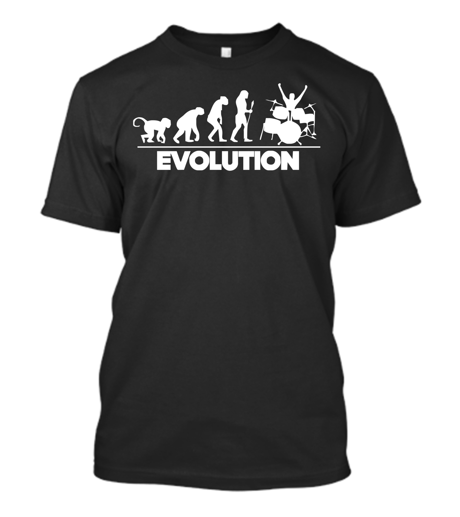 Drummer Evolution Evolution T-Shirt