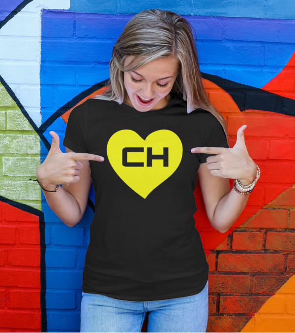 CH Heart El Chavo El Chapulin Colorado Funny Spanish Hispanic T-Shirt
