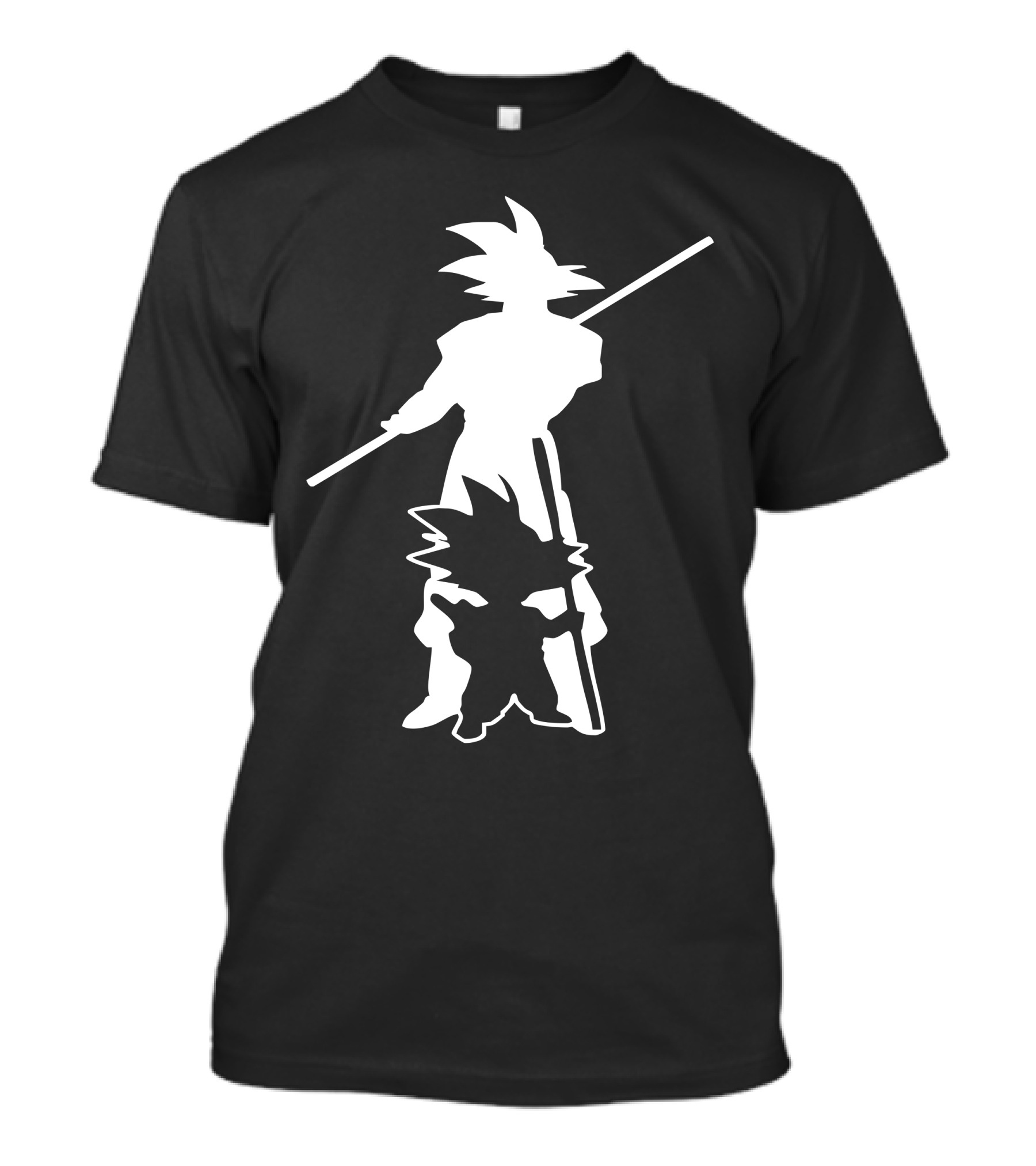 Goku Evolution Silhouette Dragonball Inspiration T-Shirt