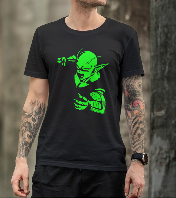 Piccolo Battle Style Dragonball Z Fun T-Shirt