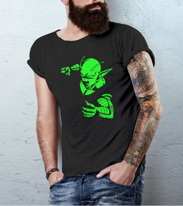 Piccolo Battle Style Dragonball Z Fun T-Shirt