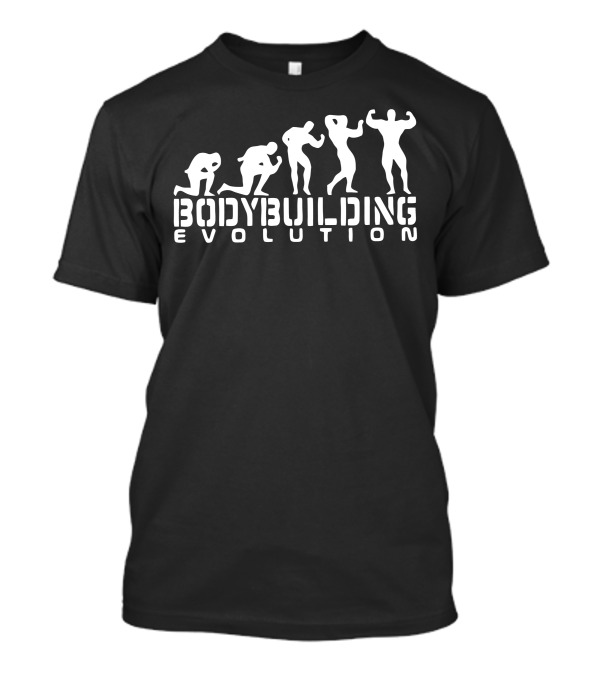 Bodybuilding Evolution Funny T-Shirt