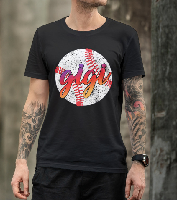 Gigi Baseball Stitch T-Shirt