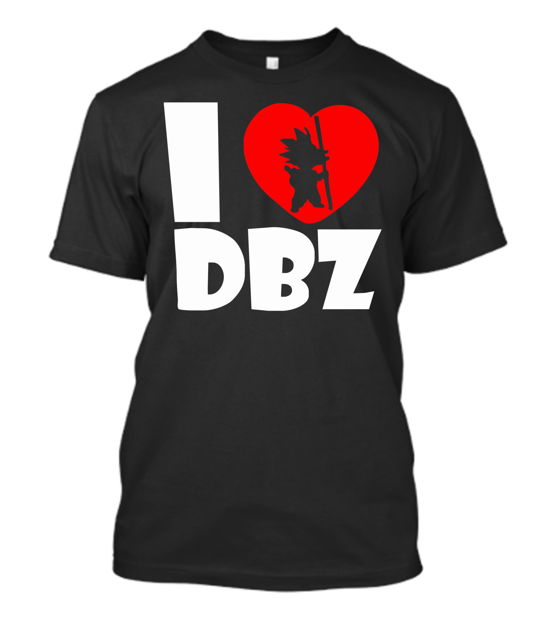 I Love DBZ Super Saiyajin Dragonball Z Son Goku Vegeta Piccolo T-Shirt