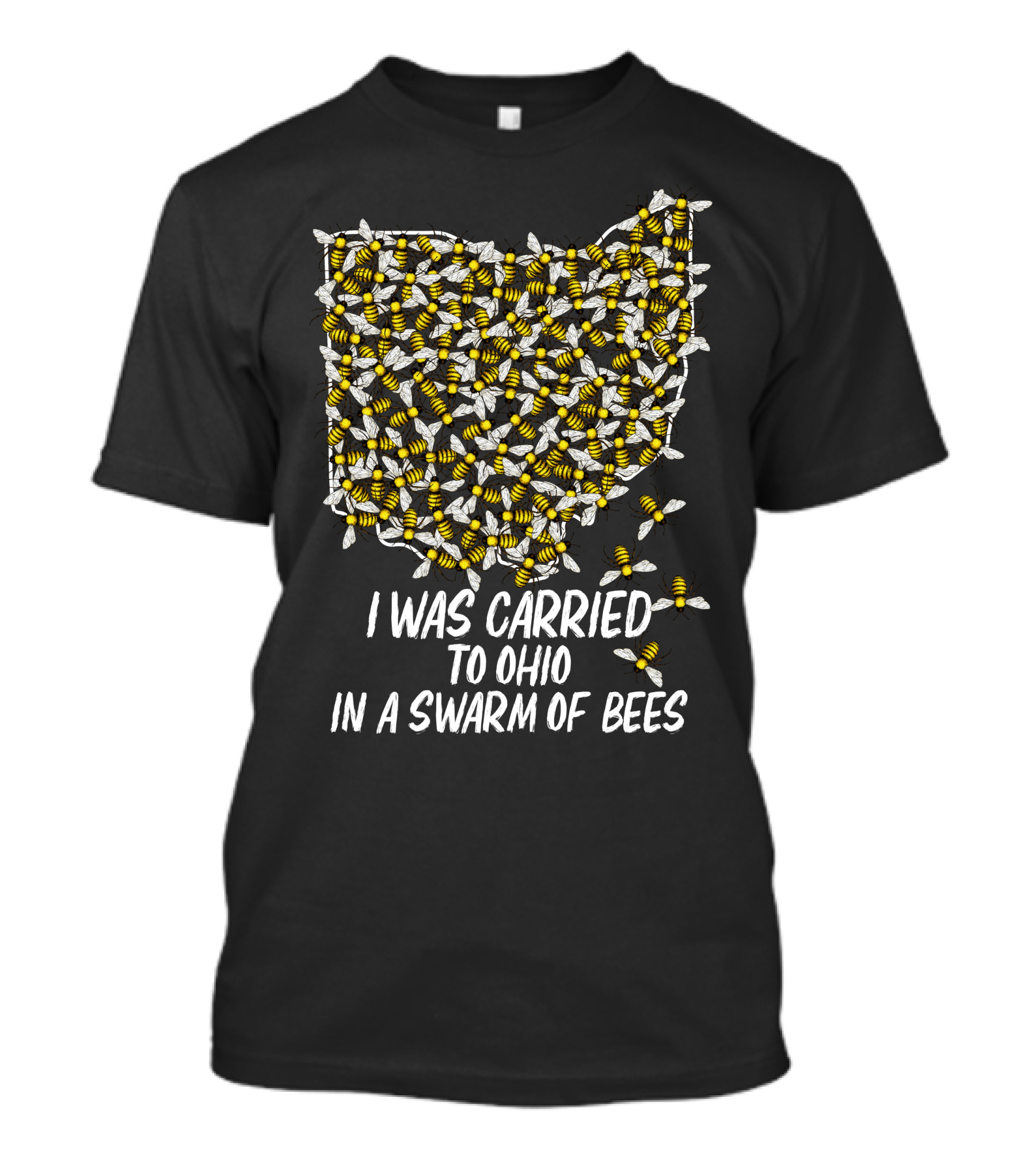 I Was Carried To Ohio In A Swarm Of Bees T-Shirt