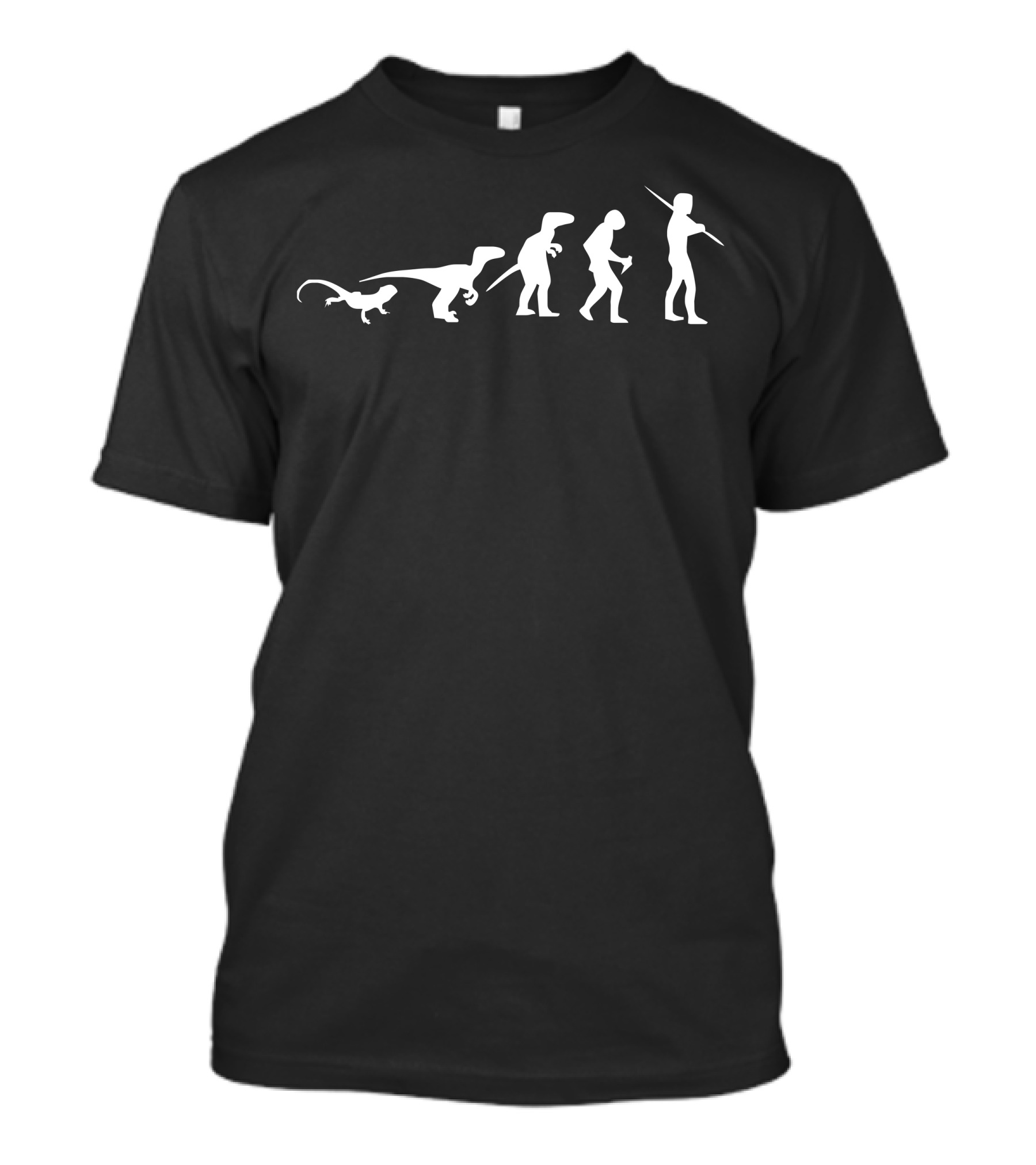 Icke Evolution Silhouette Progression T-Shirt