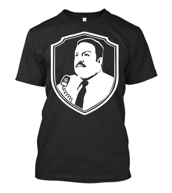 Kaufhaus Cop Fun Kult Spooner Serie King Of Queens Doug Heffernan Shield Badge T-Shirt
