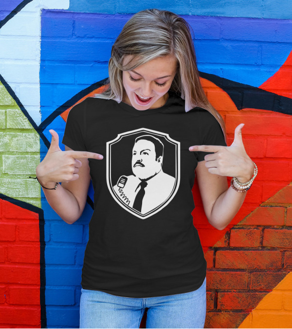 Kaufhaus Cop Fun Kult Spooner Serie King Of Queens Doug Heffernan Shield Badge T-Shirt
